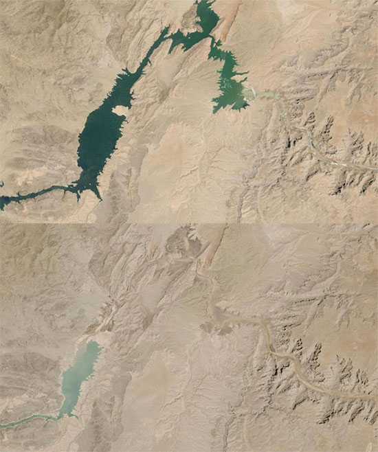 Picture 2 of Top 6 dry rivers on Earth seen from space