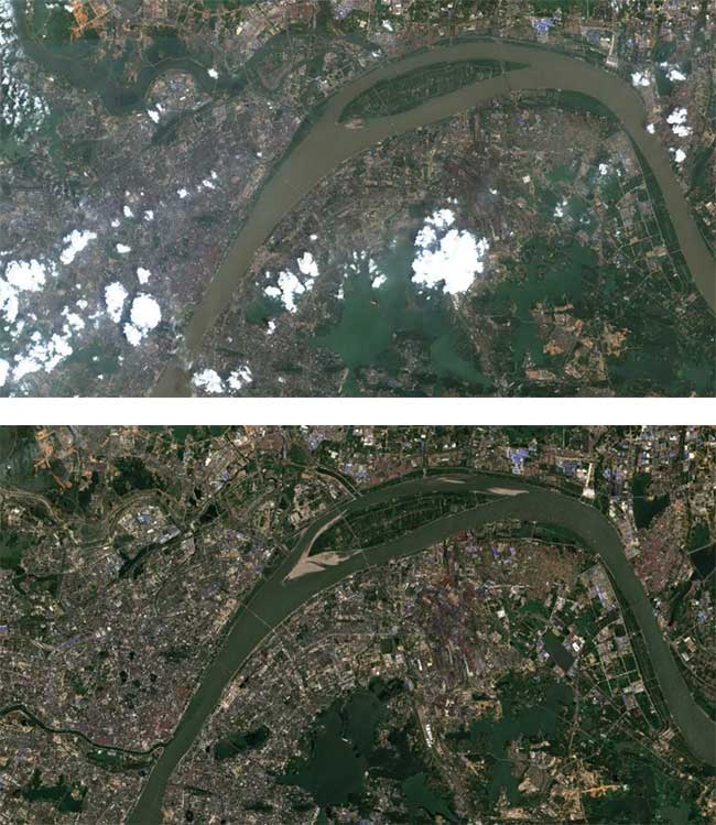 Picture 4 of Top 6 dry rivers on Earth seen from space