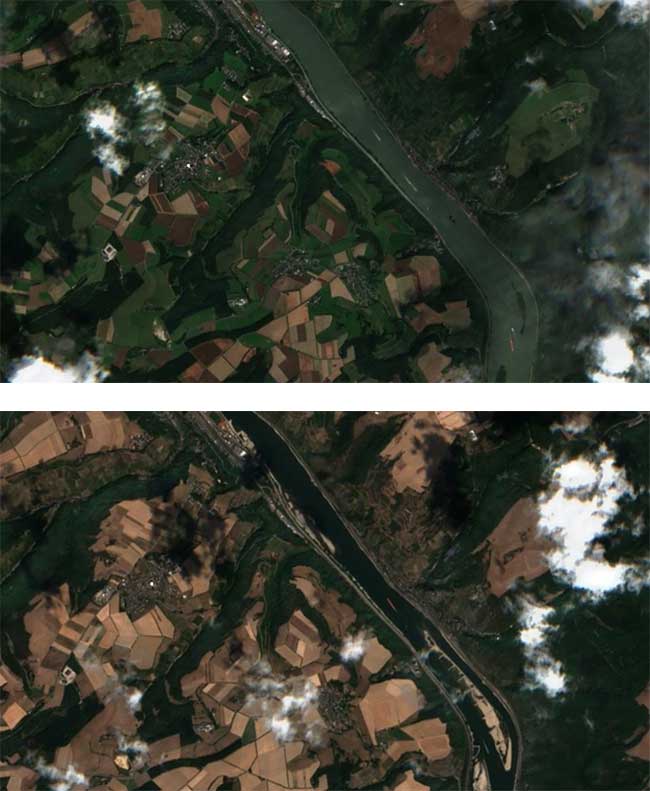Picture 6 of Top 6 dry rivers on Earth seen from space