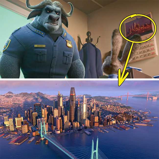 Picture 2 of Top 6 mysterious details in Disney movies that make fans admire the filmmakers because they are so awesome
