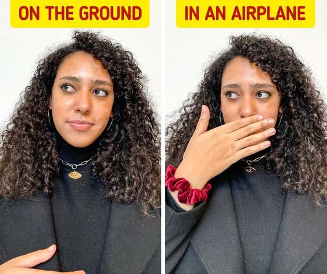 Top 8 strange experiences that happen to the body that can only be seen on a plane Picture 4