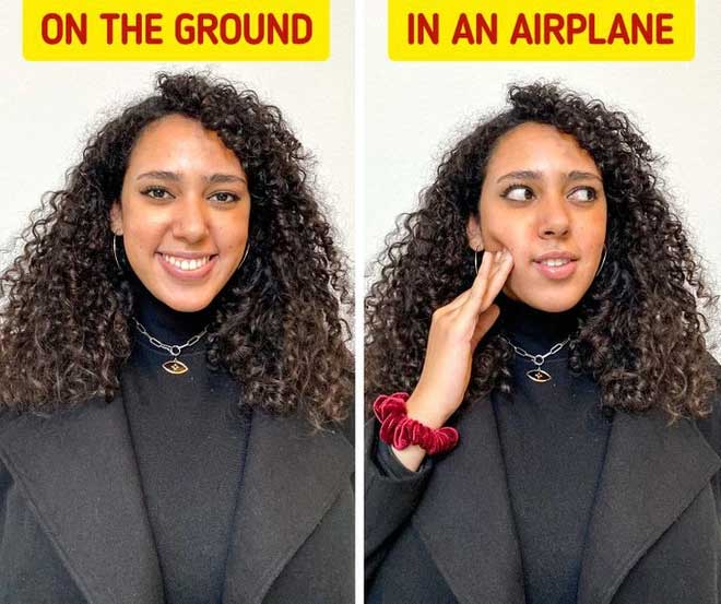 Top 8 strange experiences that happen to the body that can only be seen on a plane Picture 7