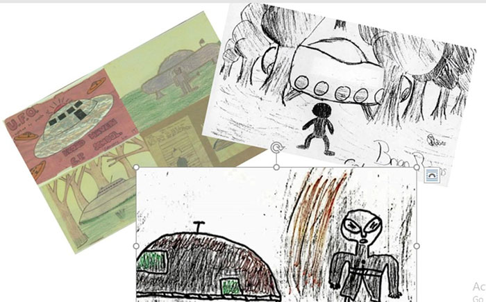 UFOs once visited a school in Africa? Picture 3
