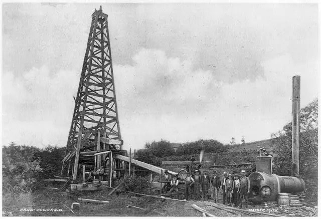 Picture 6 of Unbelievable facts about the history of the oil and gas industry: Gasoline used to be cheaper than water, so abundant that it had to be dumped into the river...