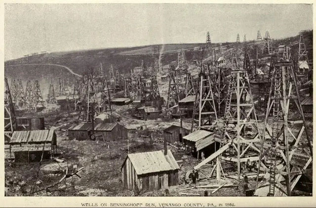 Picture 7 of Unbelievable facts about the history of the oil and gas industry: Gasoline used to be cheaper than water, so abundant that it had to be dumped into the river...
