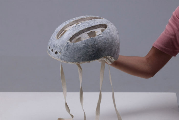 Picture 1 of Unique helmet design made from mycelium