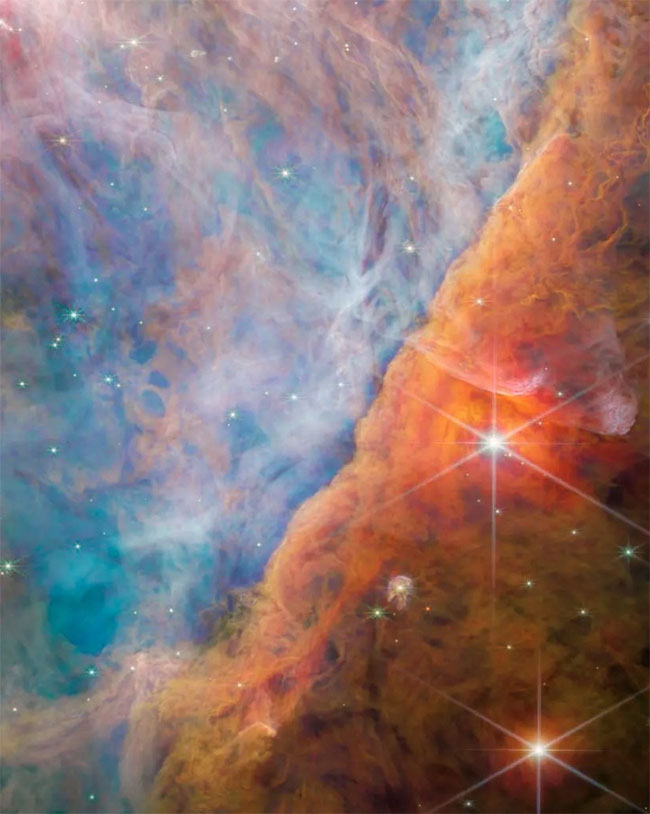 Picture 6 of Unique images in the universe from the James Webb telescope