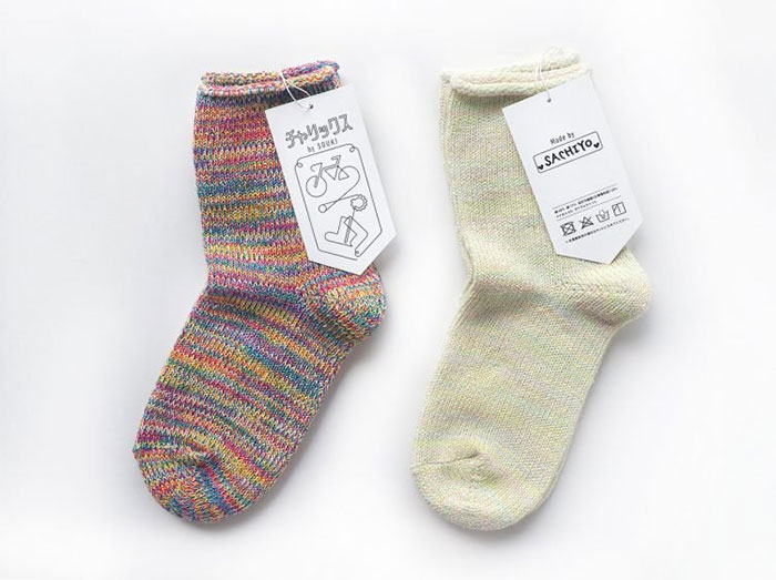 Picture 2 of Unique socks are knitted by... cycling
