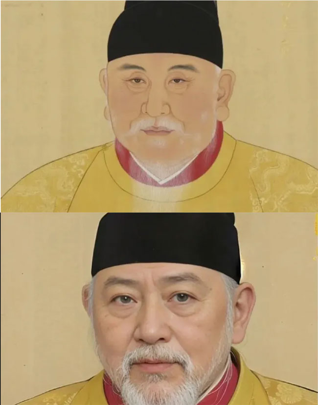 Picture 10 of Use AI to redraw the faces of famous figures around the world