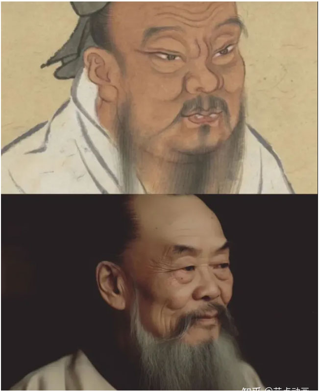Picture 3 of Use AI to redraw the faces of famous figures around the world