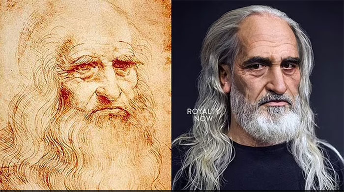 Picture 4 of Using AI to draw portraits of Leonardo da Vinci, Alexander the Great in the 21st century and the cool ending