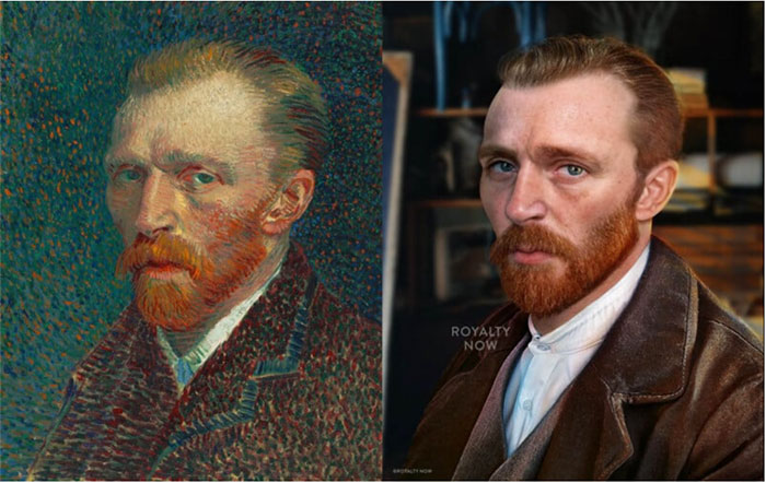 Picture 6 of Using AI to draw portraits of Leonardo da Vinci, Alexander the Great in the 21st century and the cool ending