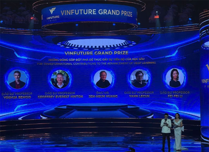 Vinfuture 2024 main prize winner receives 2024 Nobel Prize in Physics