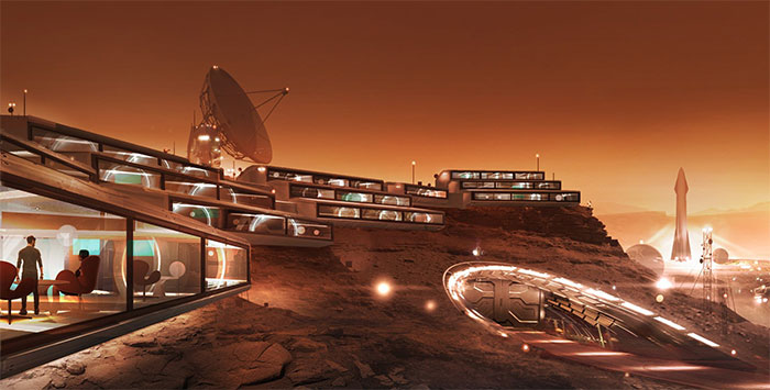 Picture 2 of We could start building a colony on Mars with just 22 people!