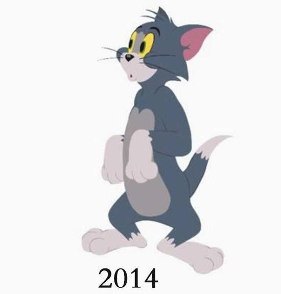 Picture 14 of What color is the Tom cat really: Blue or gray?