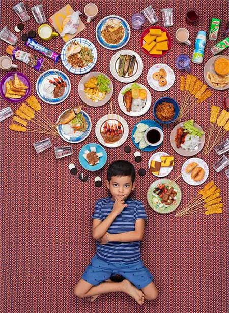 What do children around the world eat for a week? The unique set of photos captures a lot of interesting things Picture 11