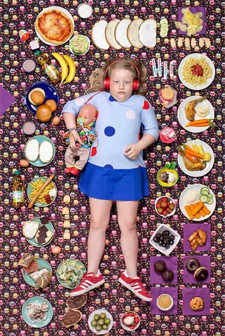 What do children around the world eat for a week? The unique set of photos captures a lot of interesting things Picture 8