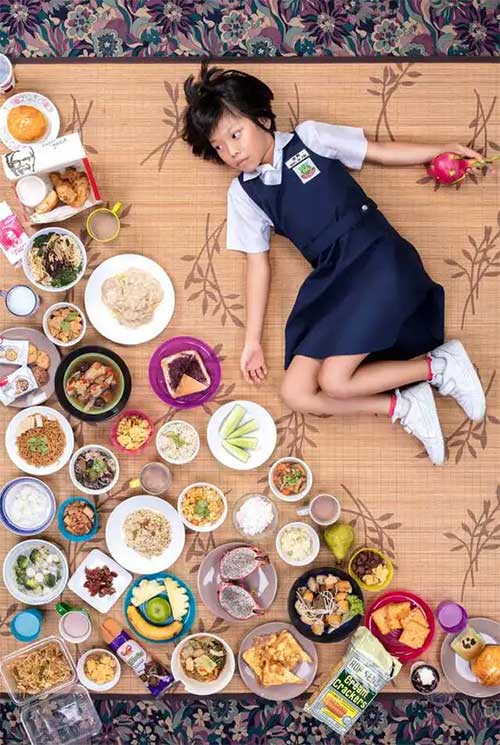 What do children around the world eat for a week? The unique set of photos captures a lot of interesting things Picture 9