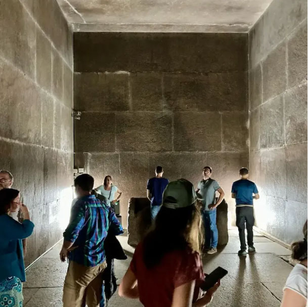 Picture 9 of What does the inside of an Egyptian pyramid look like? Tourists have come up with a surprising conclusion!