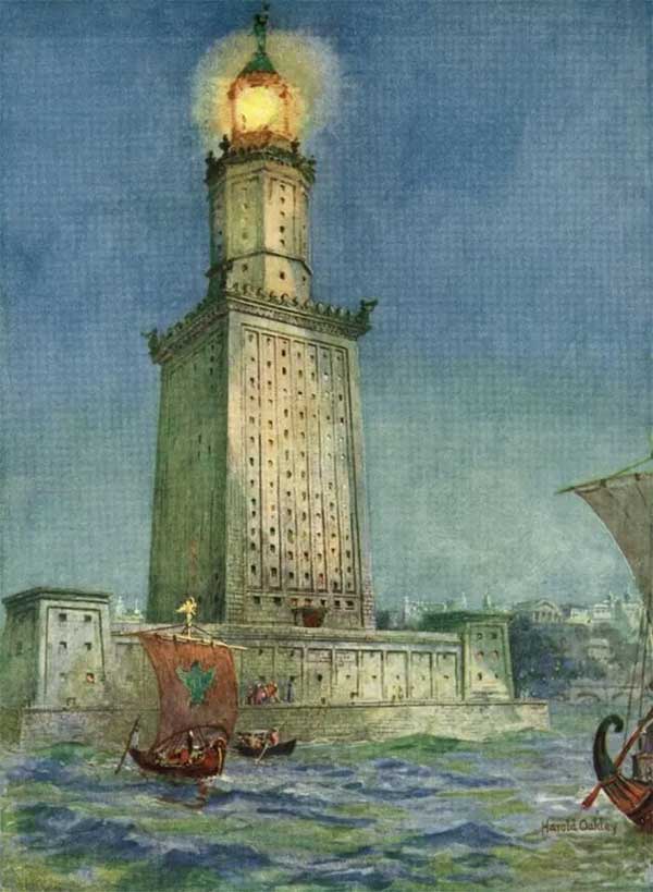 Picture 2 of What happened to the Alexandria lighthouse?