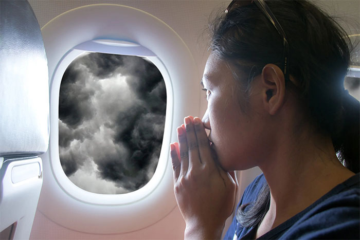 Picture 1 of What time of the day should people who are restless and anxious should fly?