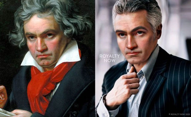 Picture 13 of What will historical figures look like in modern times when reconstructed with AI technology?
