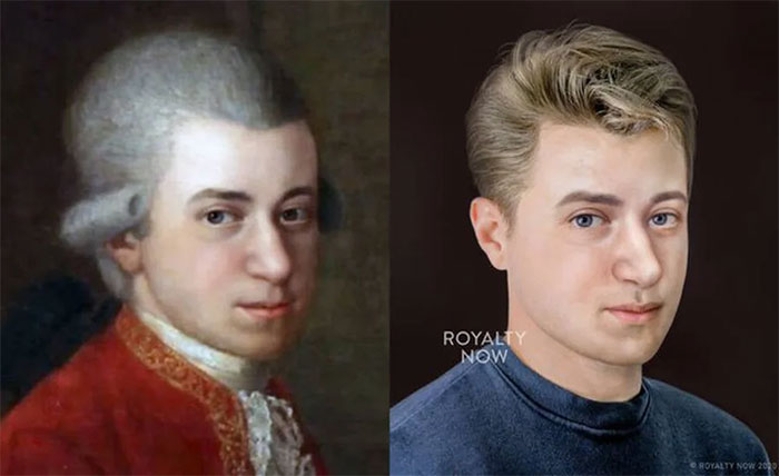 Picture 2 of What will historical figures look like in modern times when reconstructed with AI technology?