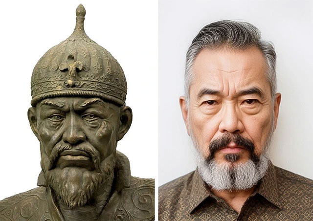 Picture 20 of What will historical figures look like in modern times when reconstructed with AI technology?
