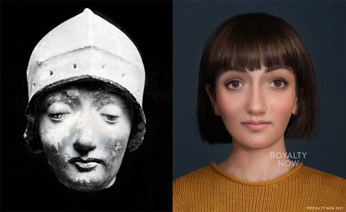 Picture 3 of What will historical figures look like in modern times when reconstructed with AI technology?