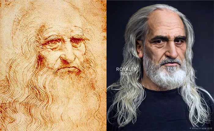 Picture 6 of What will historical figures look like in modern times when reconstructed with AI technology?