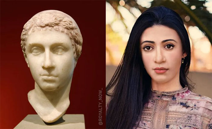 Picture 9 of What will historical figures look like in modern times when reconstructed with AI technology?