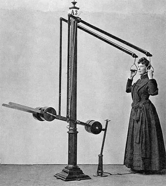 When modern medicine has just developed, how do people practice physical therapy? Picture 2