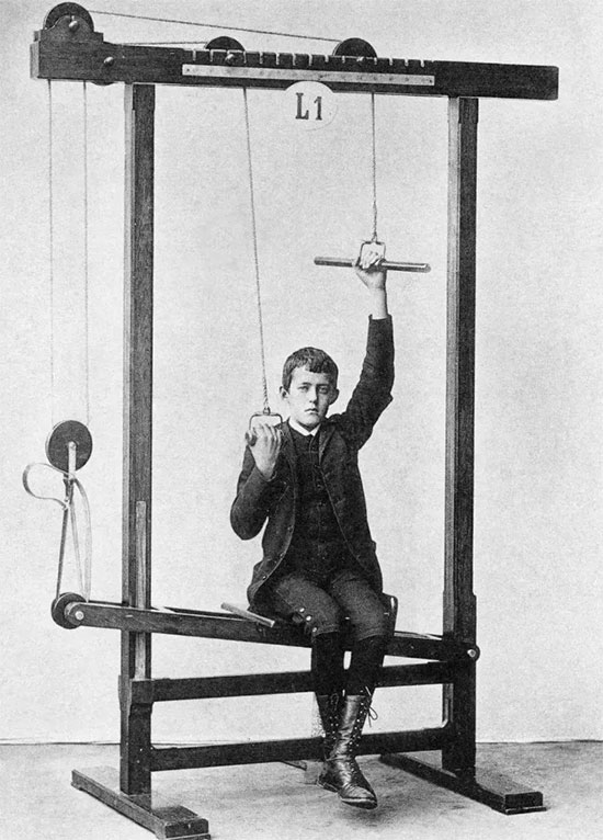 When modern medicine has just developed, how do people practice physical therapy? Picture 7