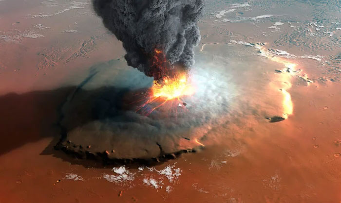 Picture 4 of Where is the largest volcano in the Solar System?