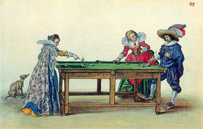Why are pool tables usually green or blue? Picture 2