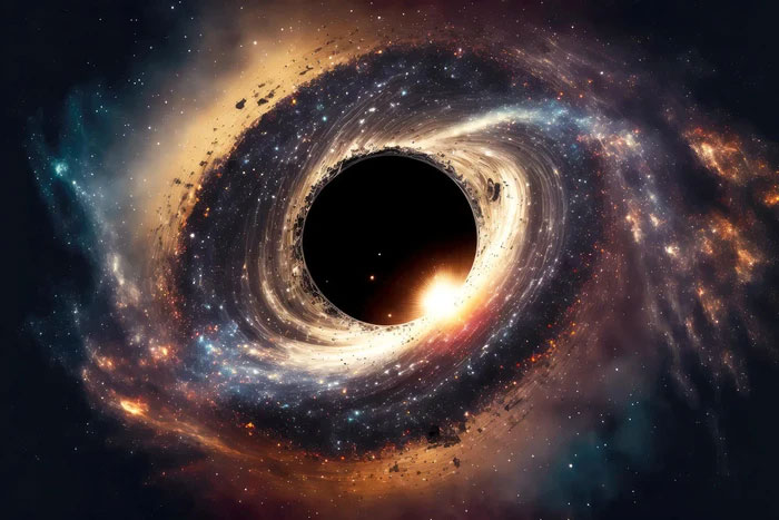 Picture 1 of Why can black holes bend space-time?