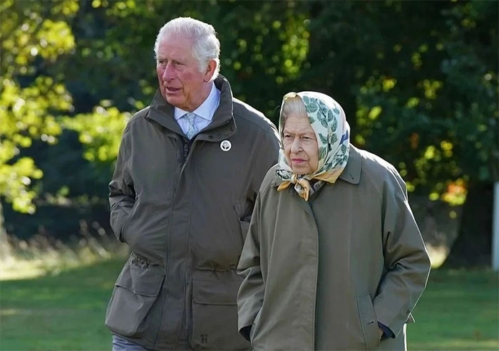 Picture 1 of Why did King Charles III never have lunch?