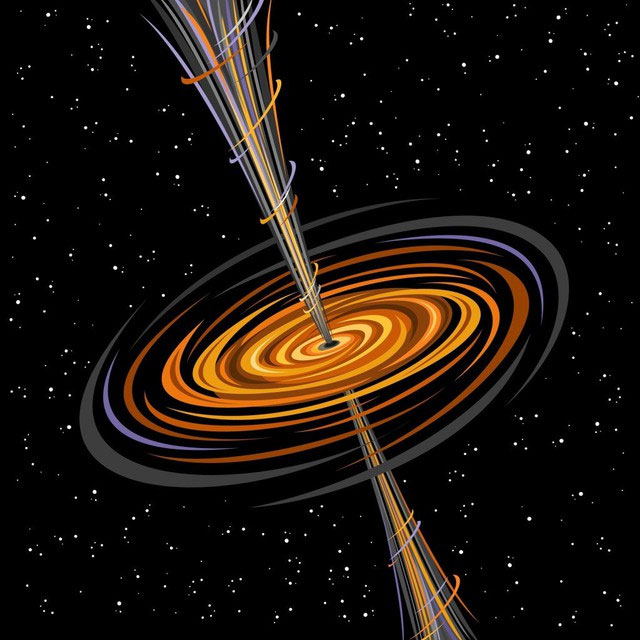 Why do images of black holes appear to be burning from the outside? Picture 3