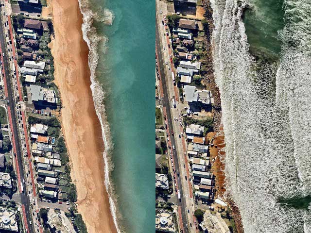 Why does climate change cause sea levels to rise, but these beaches do not sink but expand? Picture 6
