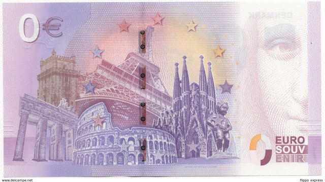 Picture 4 of Why does Europe have a seemingly 'useless' paper currency: 0 Euro bill, even cost to buy?