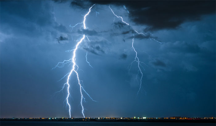 Picture 1 of Why does lightning appear less when people are locked down because of Covid-19?
