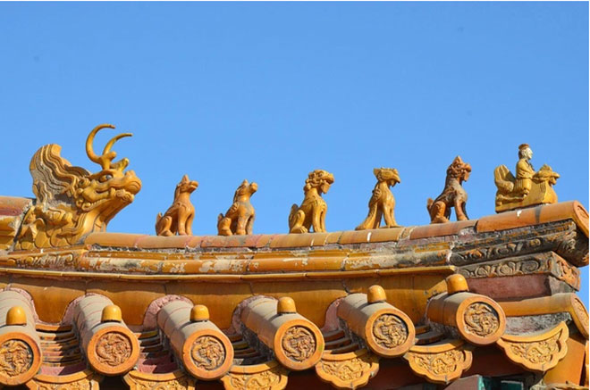 Picture 4 of Why have there never been any bird droppings on the roofs of the Forbidden City in the past 600 years?