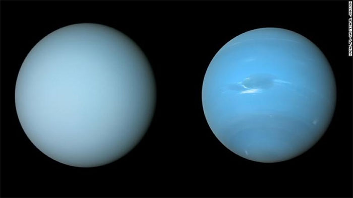 Picture 1 of Why Neptune and Uranus have different colors?