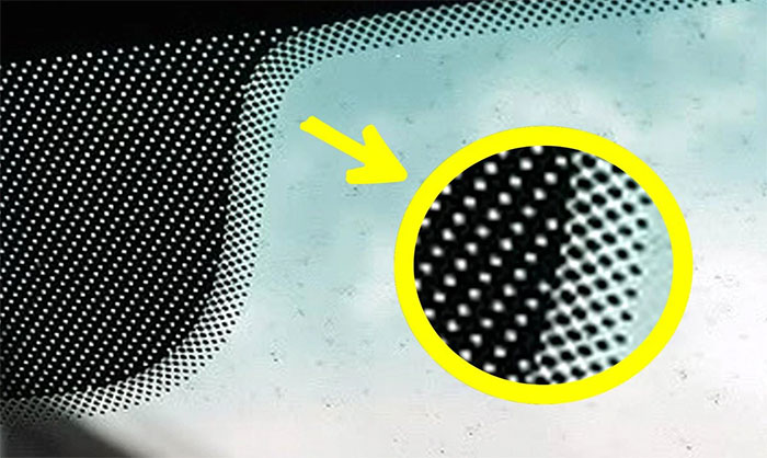 Picture 1 of You may not know: What is the effect of the tiny black dotted strip on the car?