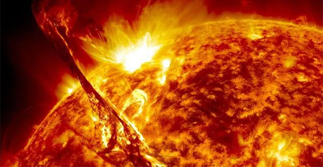150 'cosmic guns' simultaneously aimed straight at Earth