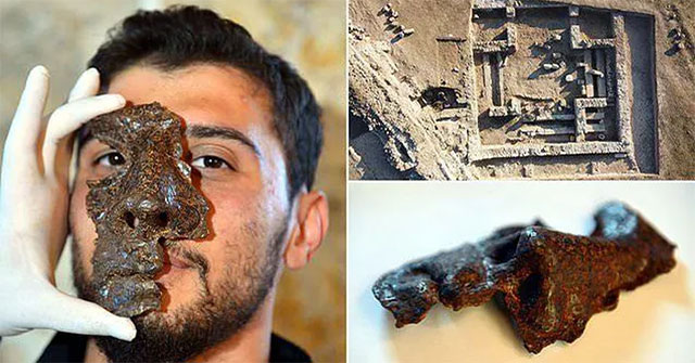 1,800-year-old Roman cavalry mask discovered in Turkey