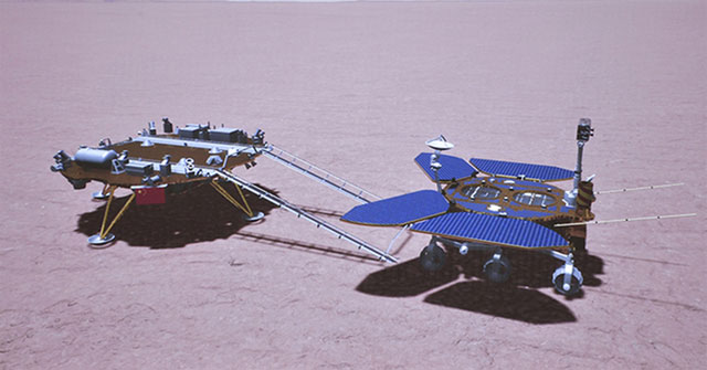 90 days on Mars by Chinese probe