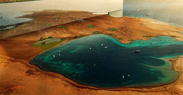 A 170km long skyscraper in Saudi Arabia may have to change because of birds