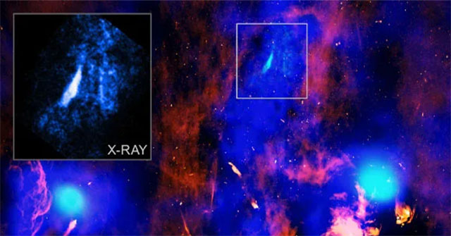 A death hole appeared in the middle of the galaxy's 'heart' containing Earth