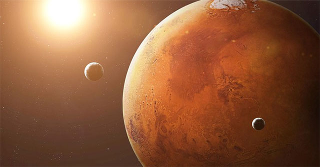 A planet very close to Earth is turning into a monster, tearing apart the moon